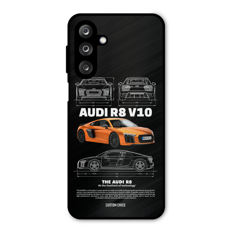 Audi R8 Samsung Galaxy M36 Mobile Back Cover - Car&Bike PrintShield Case