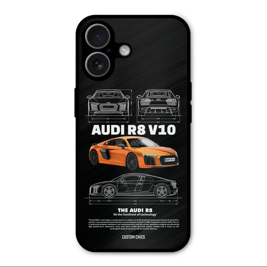 Audi R8 iPhone 17 Mobile Back Cover - Car&Bike PrintShield Case