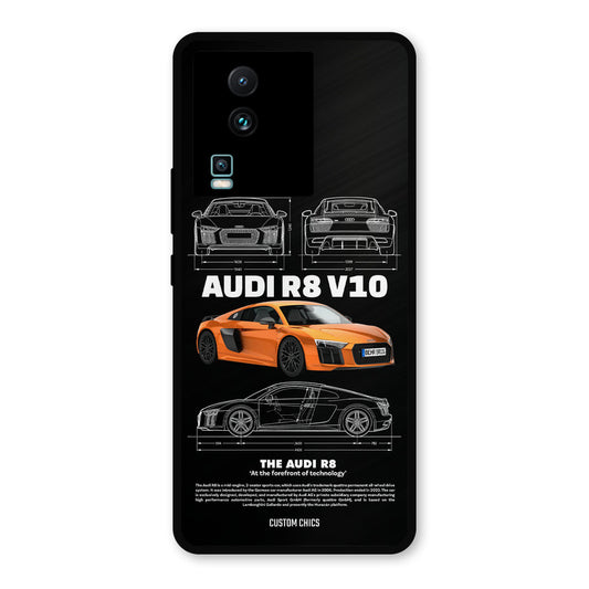 Audi R8 IQOO Neo 7 Pro Mobile Back Cover - Car&Bike PrintShield Case