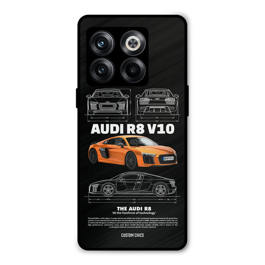 Audi R8 Oneplus 10T Mobile Back Cover - Car&Bike PrintShield Case