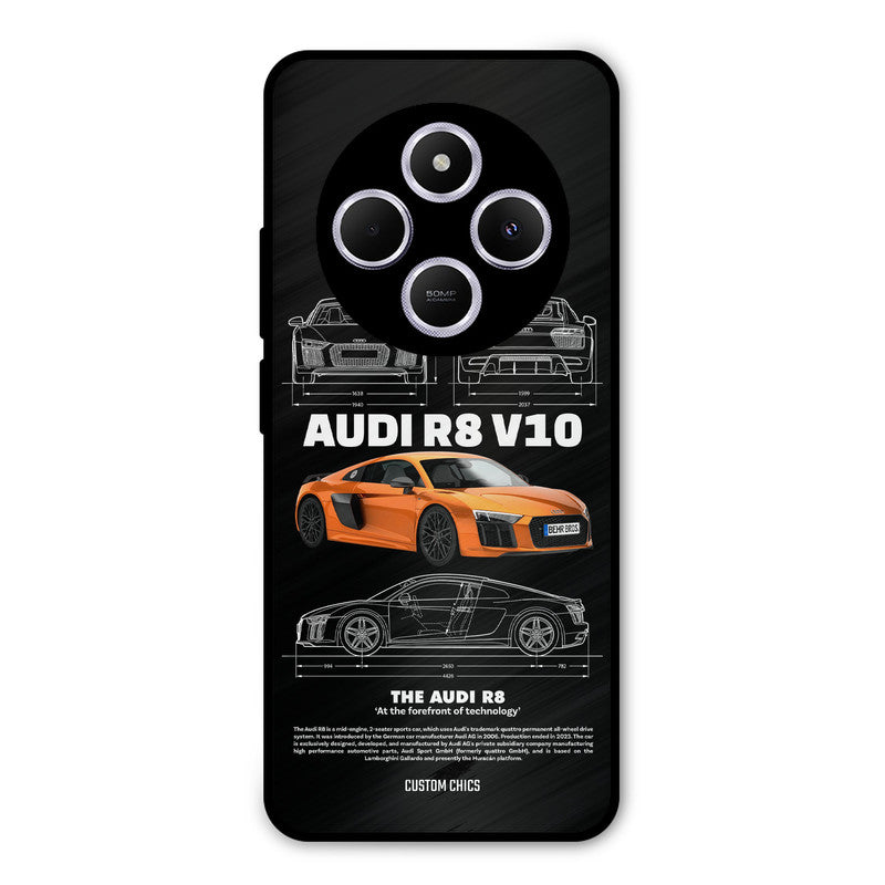 Audi R8 Poco C75 Mobile Back Cover - Car&Bike PrintShield Case