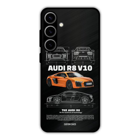 Audi R8 Samsung Galaxy S24 Plus Mobile Back Cover - Car&Bike PrintShield Case