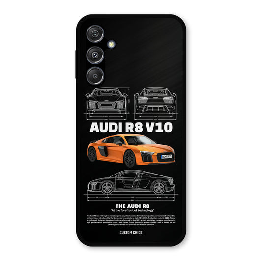 Audi R8 Samsung Galaxy M34 5G Mobile Back Cover - Car&Bike PrintShield Case