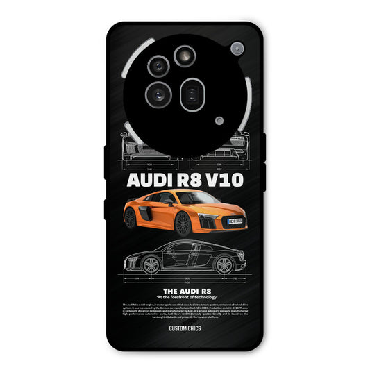 Audi R8 Nothing Phone 3A Pro Mobile Back Cover - Car&Bike PrintShield Case