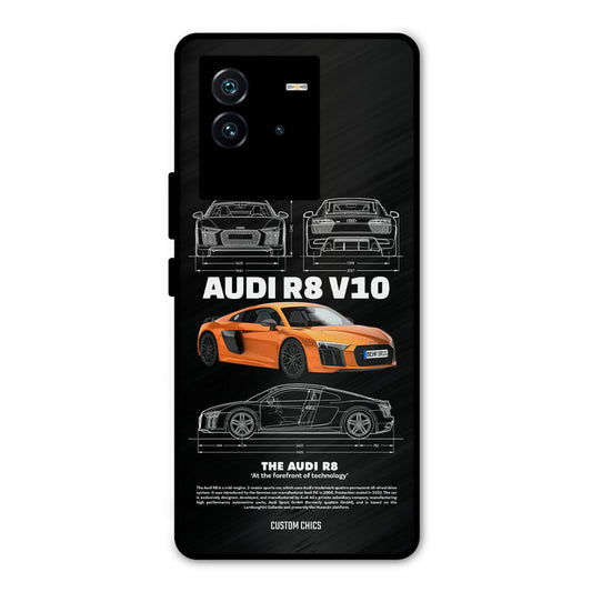 Audi R8 iQOO Neo 6 5G Mobile Back Cover - Car&Bike PrintShield Case