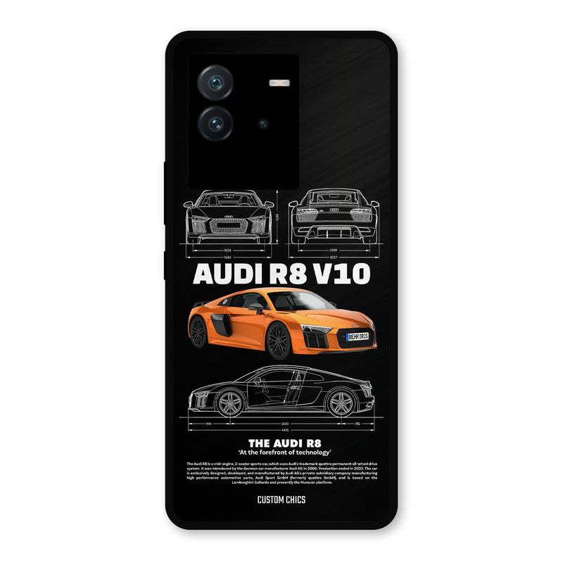 Audi R8 iQoo Neo 6 Mobile Back Cover - Car&Bike PrintShield Case