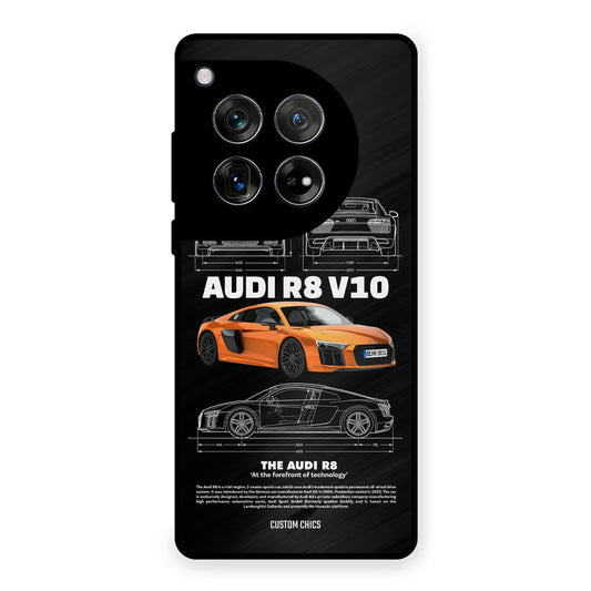 Audi R8 OnePlus 12 Mobile Back Cover - Car&Bike PrintShield Case