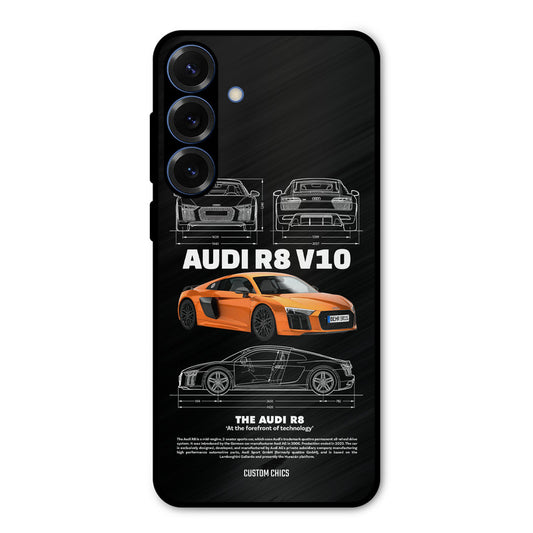 Audi R8 Samsung Galaxy S25 Mobile Back Cover - Car&Bike PrintShield Case