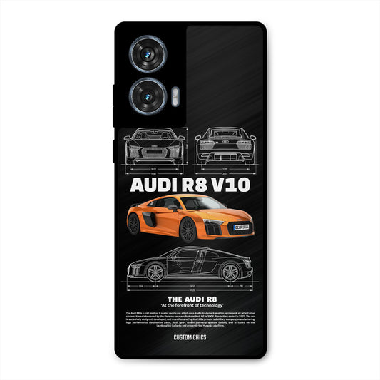 Audi R8 Motorola Edge 50 Fusion Mobile Back Cover - Car&Bike PrintShield Case