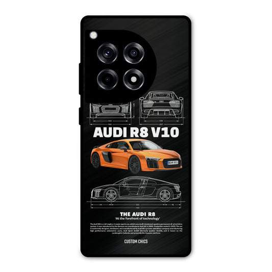 Audi R8 OnePlus 12R Mobile Back Cover - Car&Bike PrintShield Case