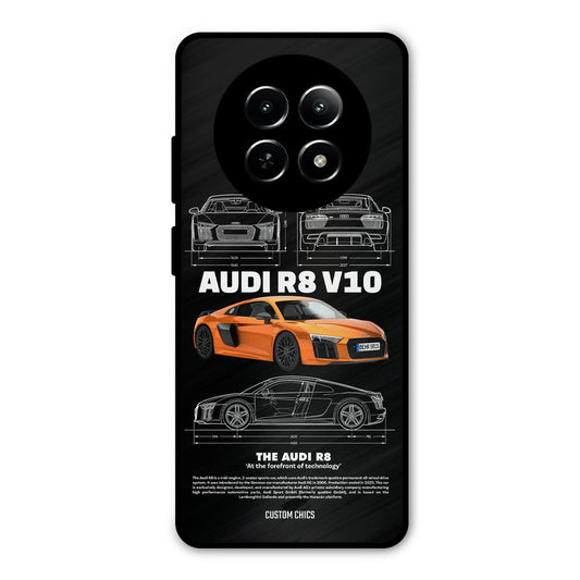 Audi R8 Realme 13 5G Mobile Back Cover - Car&Bike PrintShield Case