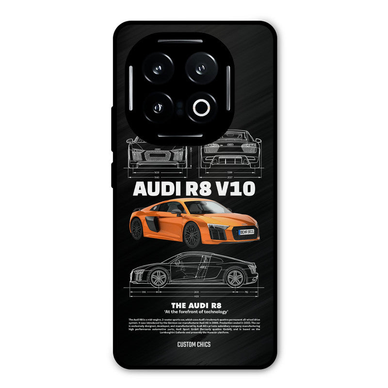 Audi R8 iQOO 13 Mobile Back Cover - Car&Bike PrintShield Case