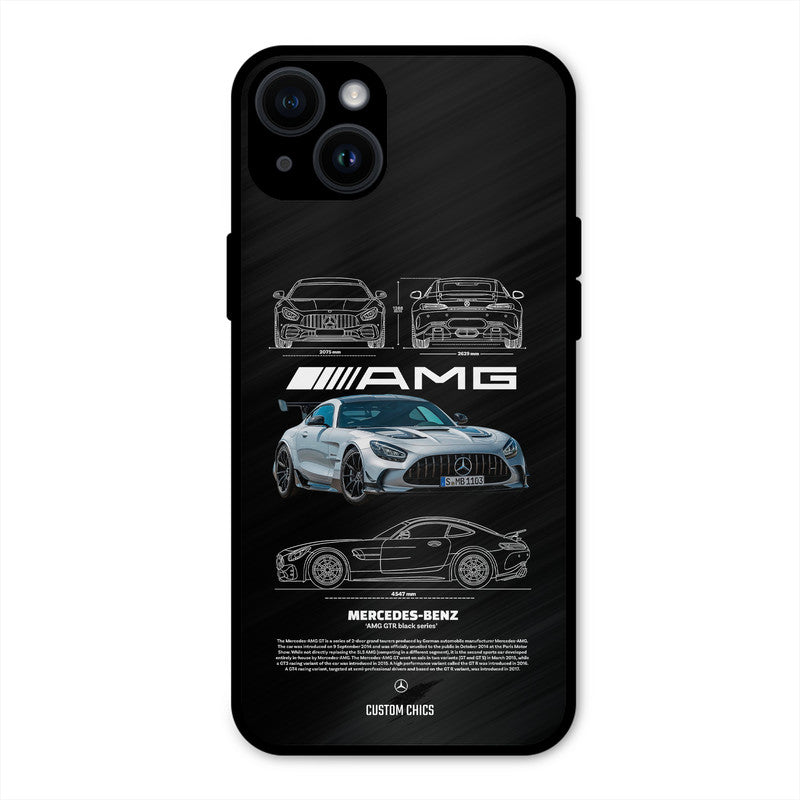 BMW AMG iPhone 14 Plus Mobile Back Cover - Car&Bike PrintShield Case