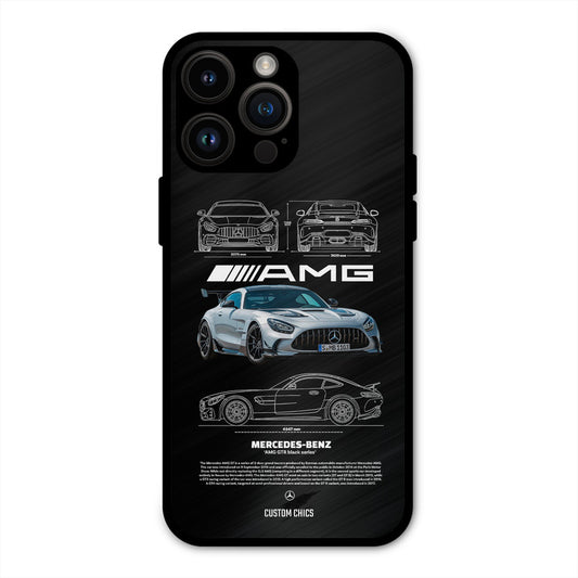 BMW AMG iPhone 14 Pro Max Mobile Back Cover - Car&Bike PrintShield Case