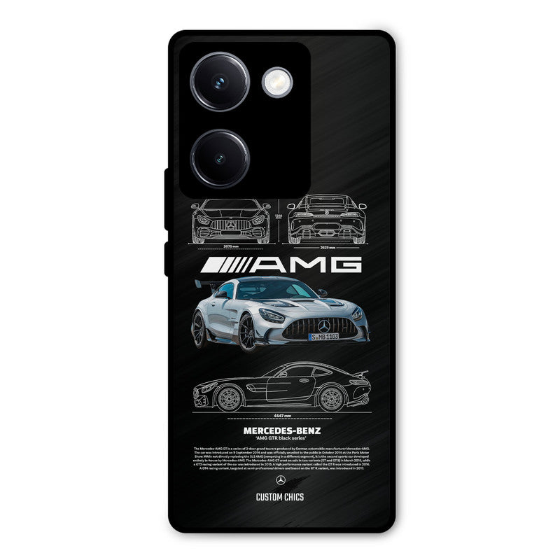 BMW AMG Vivo Y300 Plus Mobile Back Cover - Car&Bike PrintShield Case