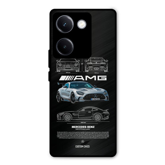 BMW AMG Vivo Y300 Plus Mobile Back Cover - Car&Bike PrintShield Case