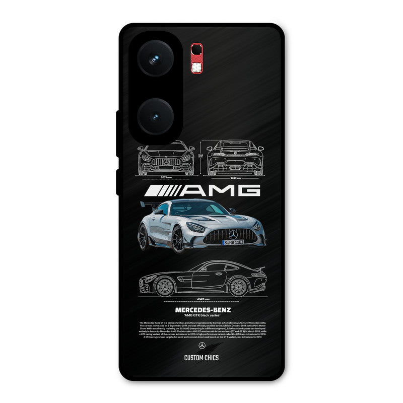 BMW AMG iQOO Neo 9 Pro Mobile Back Cover - Car&Bike PrintShield Case