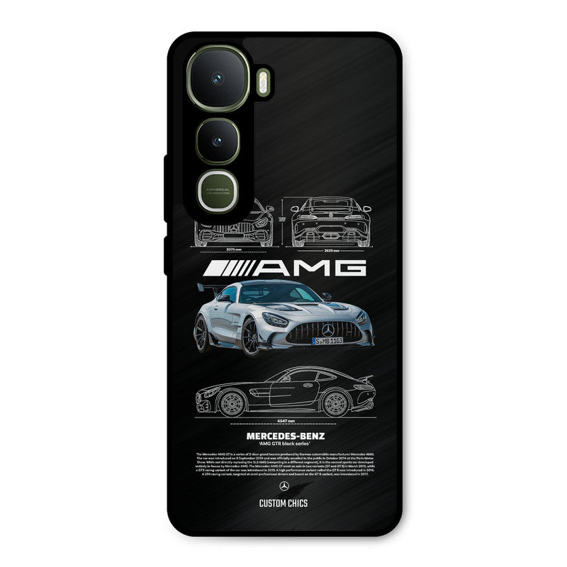 BMW AMG Vivo Y400 Mobile Back Cover - Car&Bike PrintShield Case