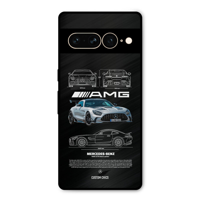 BMW AMG Google Pixel 7 Pro Mobile Back Cover - Car&Bike PrintShield Case