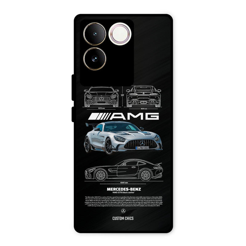 BMW AMG Vivo T2 Pro Mobile Back Cover - Car&Bike PrintShield Case