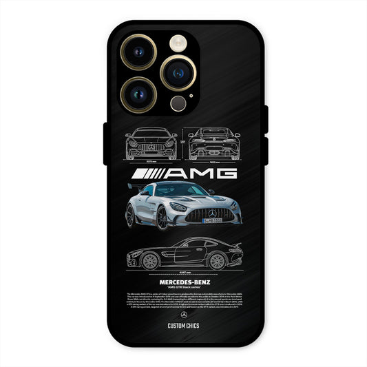 BMW AMG iPhone 14 Pro Mobile Back Cover - Car&Bike PrintShield Case