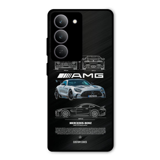 BMW AMG Realme 14x Mobile Back Cover - Car&Bike PrintShield Case