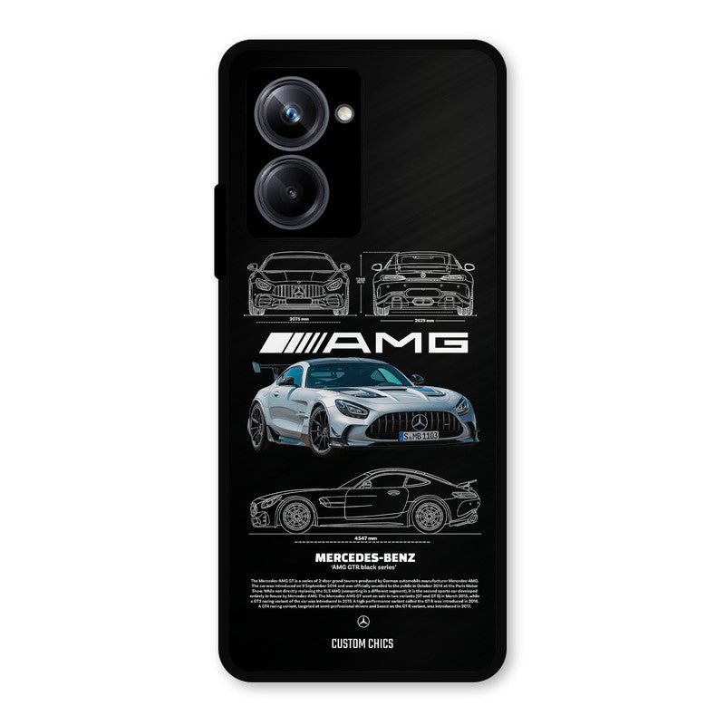 BMW AMG Realme 10 Pro Mobile Back Cover - Car&Bike PrintShield Case