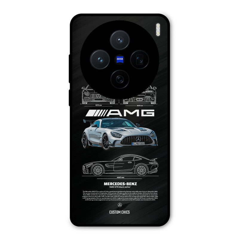 BMW AMG Vivo X200 Mobile Back Cover - Car&Bike PrintShield Case