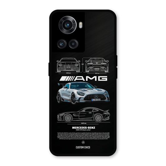 BMW AMG OnePlus 10R Mobile Back Cover - Car&Bike PrintShield Case