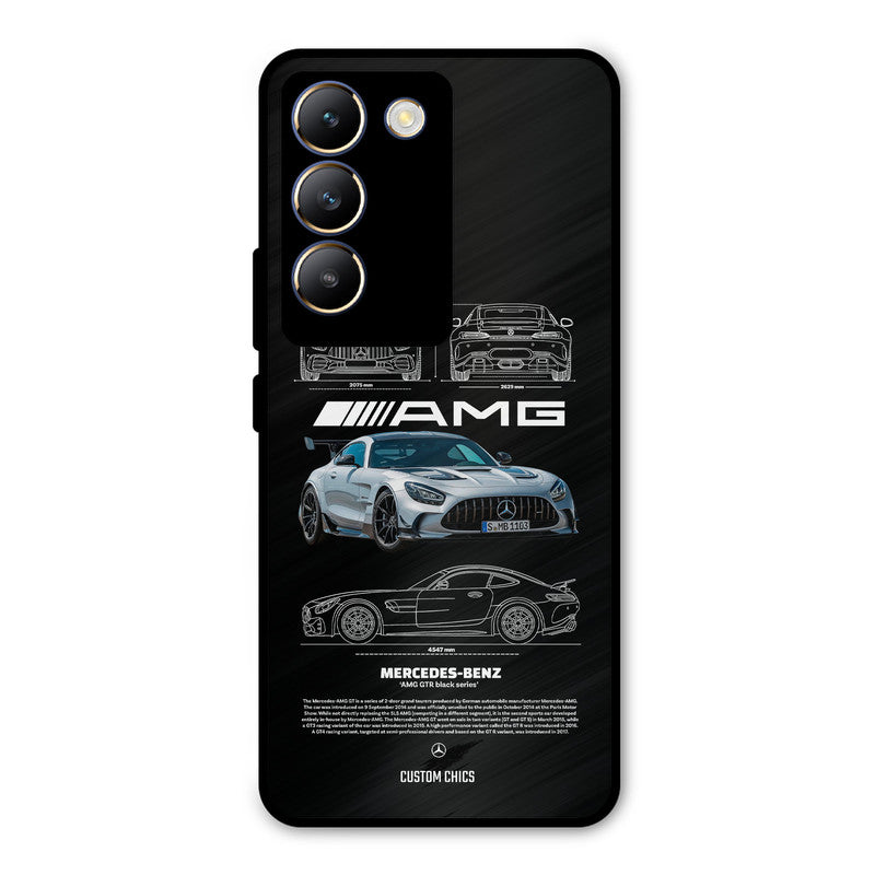 BMW AMG Vivo Y200e Mobile Back Cover - Car&Bike PrintShield Case