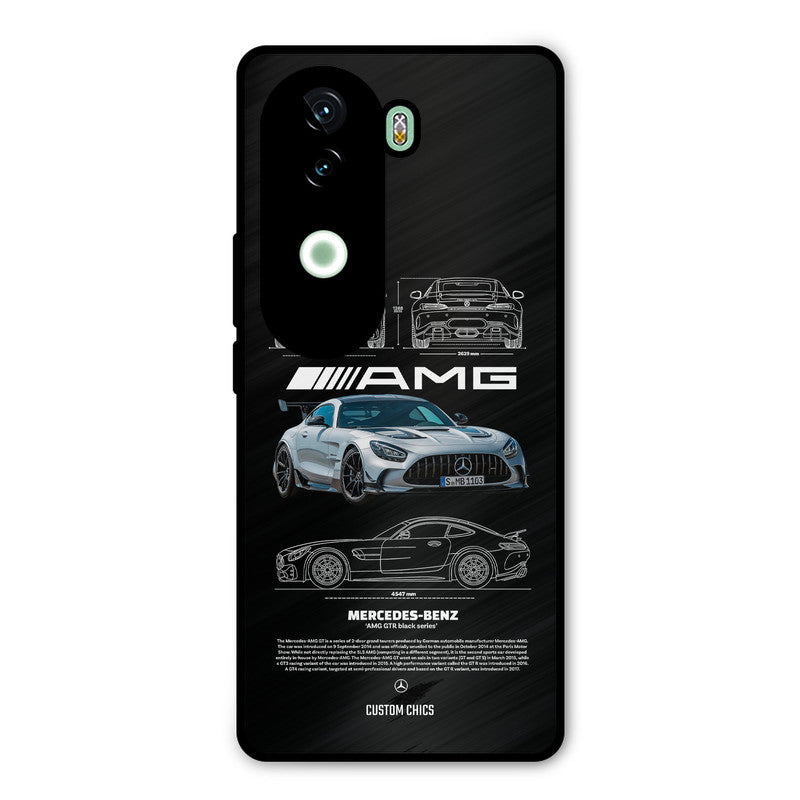 BMW AMG Vivo V40e Mobile Back Cover - Car&Bike PrintShield Case