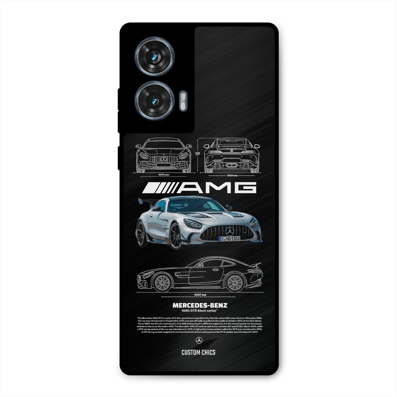 BMW AMG Moto G96 Mobile Back Cover - Car&Bike PrintShield Case