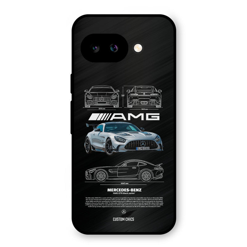 BMW AMG Google Pixel 9A Mobile Back Cover - Car&Bike PrintShield Case
