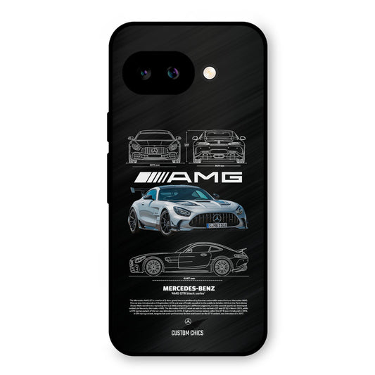 BMW AMG Google Pixel 9A Mobile Back Cover - Car&Bike PrintShield Case