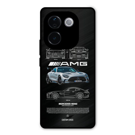 BMW AMG Vivo T3 Pro Mobile Back Cover - Car&Bike PrintShield Case