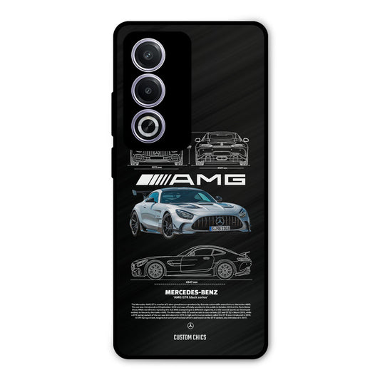 BMW AMG Oppo A3 Pro Mobile Back Cover - Car&Bike PrintShield Case
