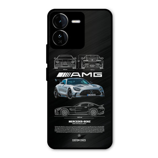 BMW AMG iQOO Z9 Mobile Back Cover - Car&Bike PrintShield Case