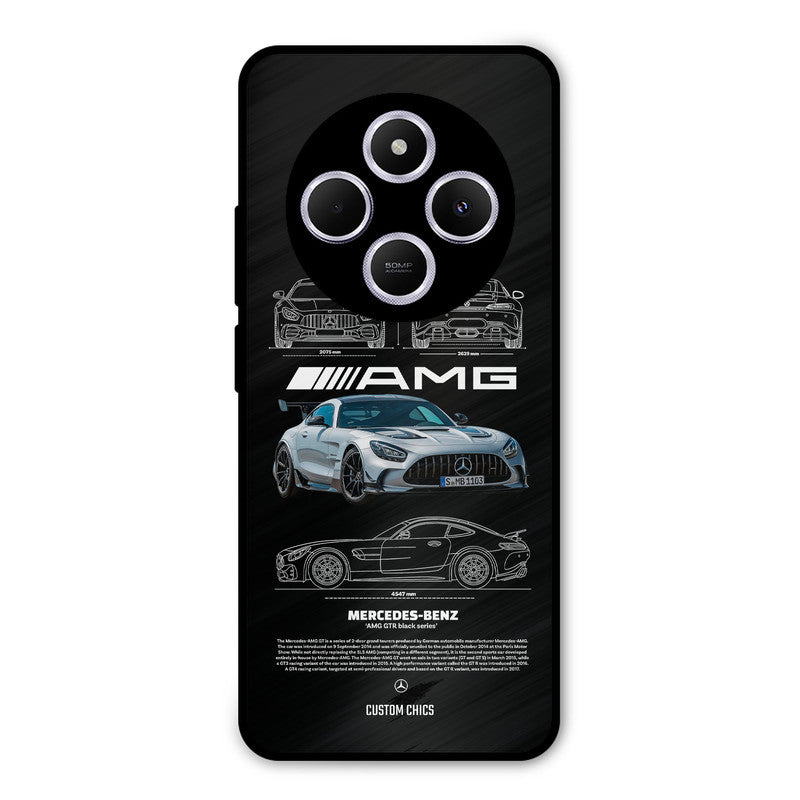 BMW AMG Poco C75 Mobile Back Cover - Car&Bike PrintShield Case