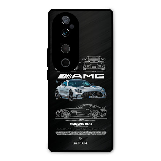 BMW AMG Vivo V40 Mobile Back Cover - Car&Bike PrintShield Case