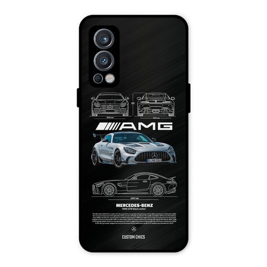 BMW AMG OnePlus Nord 2 5G Mobile Back Cover - Car&Bike PrintShield Case