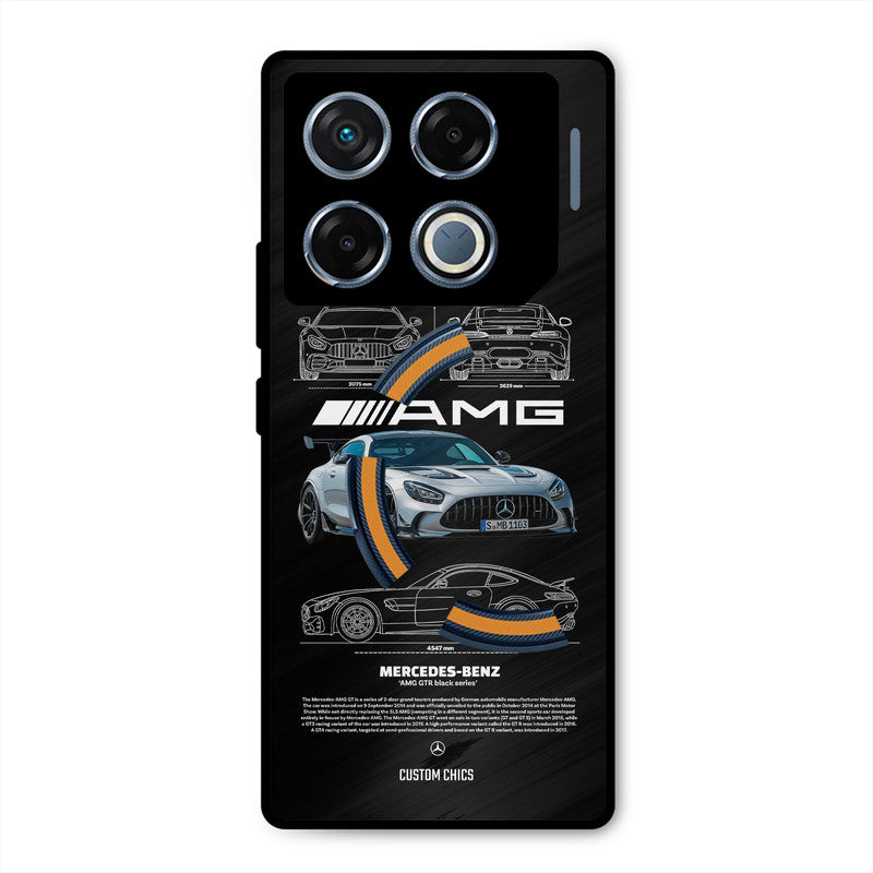 BMW AMG Infinix GT 20 Pro Mobile Back Cover - Car&Bike PrintShield Case