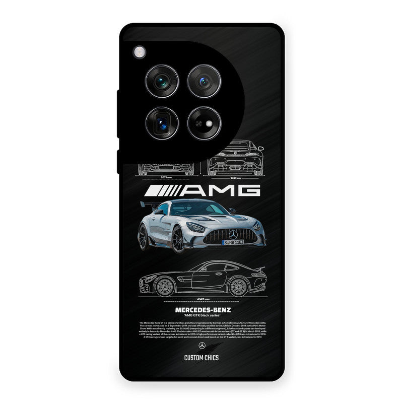 BMW AMG OnePlus 12 Mobile Back Cover - Car&Bike PrintShield Case