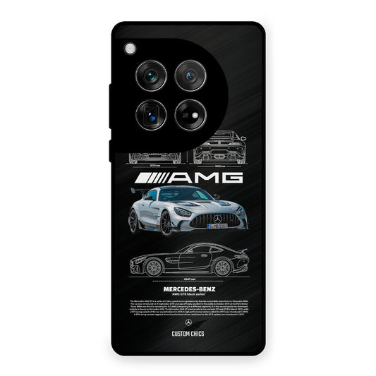 BMW AMG OnePlus 12 Mobile Back Cover - Car&Bike PrintShield Case