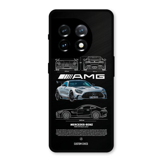 BMW AMG OnePlus 11 Mobile Back Cover - Car&Bike PrintShield Case