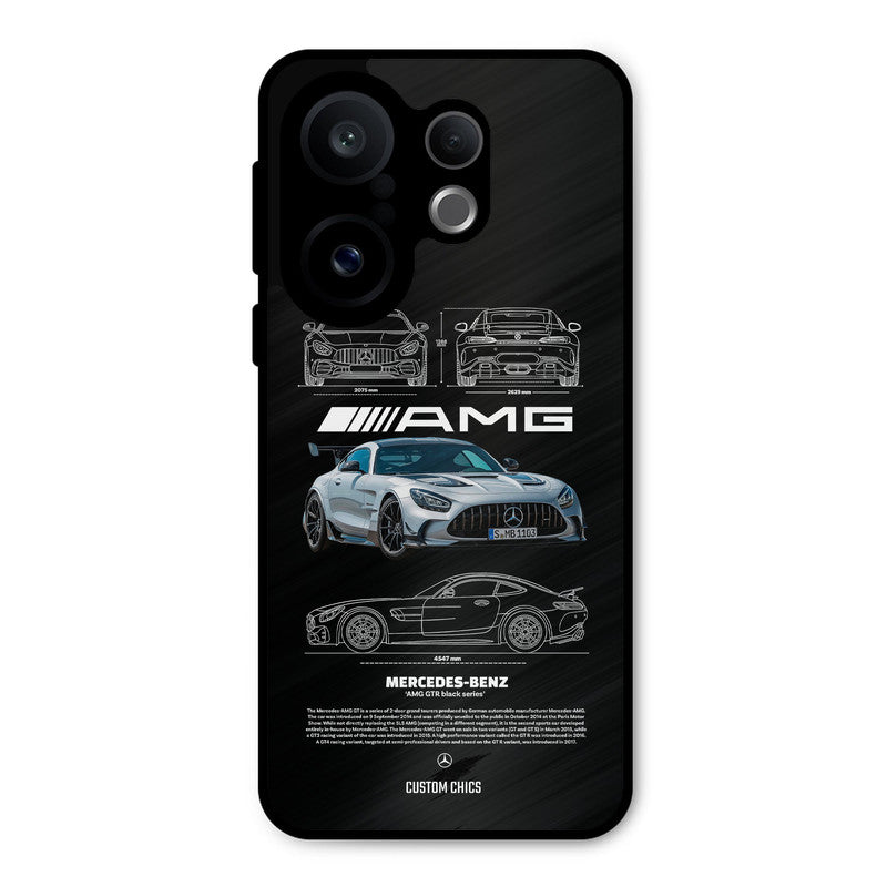 BMW AMG Vivo X200 FE Mobile Back Cover - Car&Bike PrintShield Case