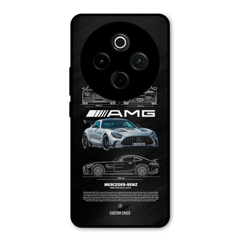 BMW AMG iQoo Z10 Mobile Back Cover - Car&Bike PrintShield Case