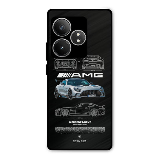 BMW AMG Realme GT 6T Mobile Back Cover - Car&Bike PrintShield Case