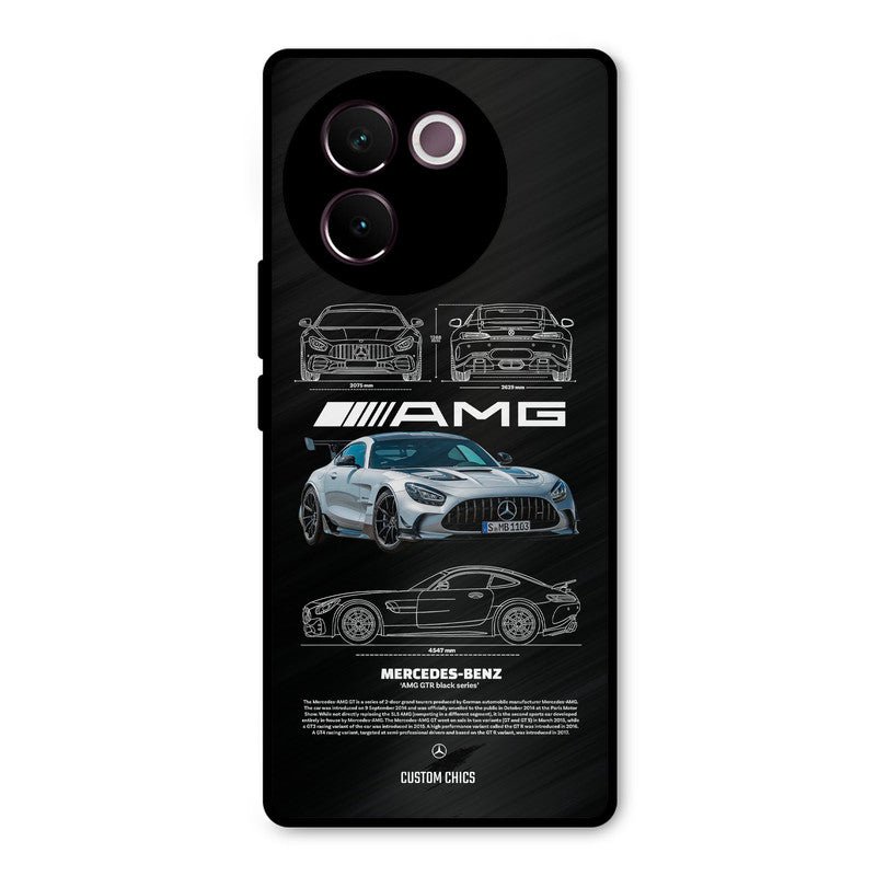 BMW AMG Vivo V30e Mobile Back Cover - Car&Bike PrintShield Case