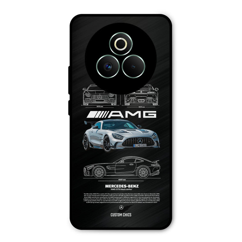 BMW AMG Realme P3 Pro 5G Mobile Back Cover - Car&Bike PrintShield Case