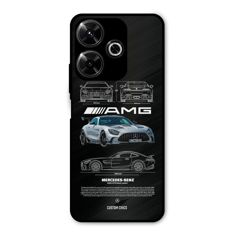BMW AMG Redmi 13 5G Mobile Back Cover - Car&Bike PrintShield Case